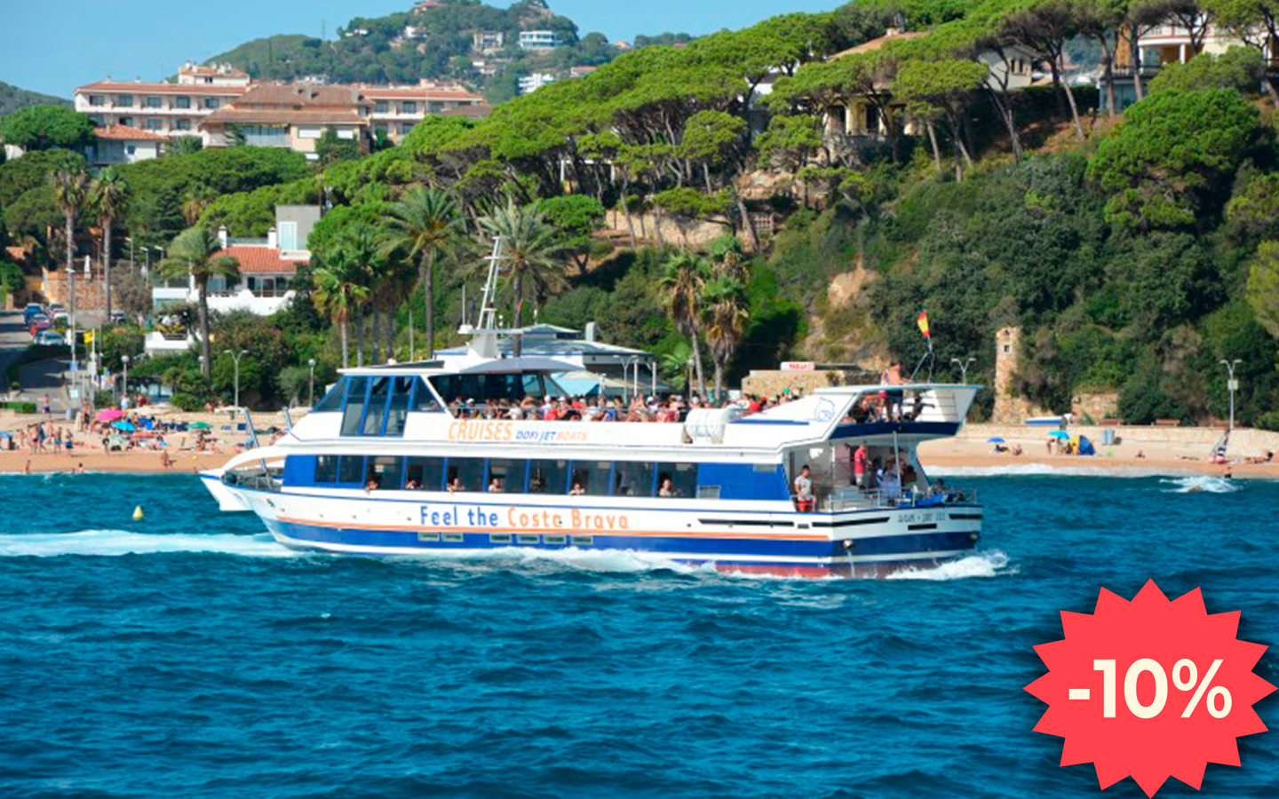 catamara paradís blau Vit viatges tossa de mar